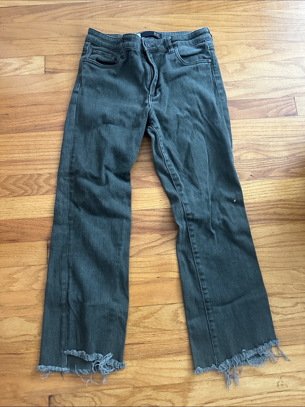 Kut from the Kloth High Rise Ankle Flare Jeans
